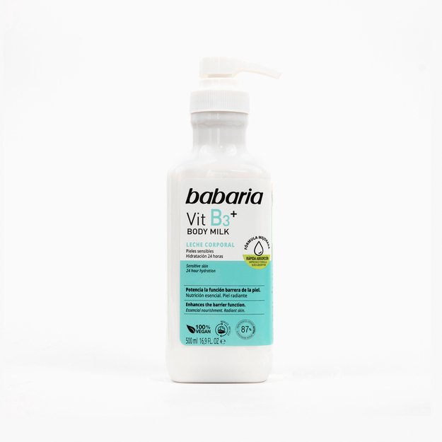 Babaria Kūno pienelis Vit B3 500 ml